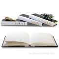 Dekorativ bokuppsättning Fashion Decoration Book Real Blank